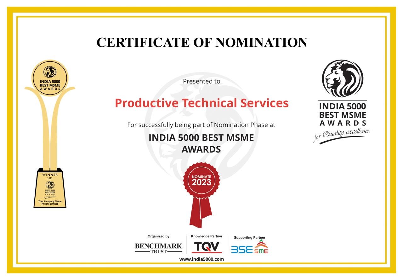India 5000 Best MSME